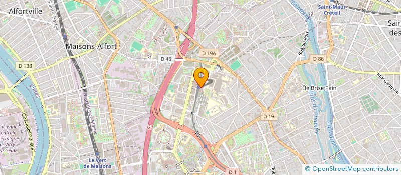 localisation de l'entreprise GIP MAISON DEP PERSONNES HANDICAPEES à CRETEIL
