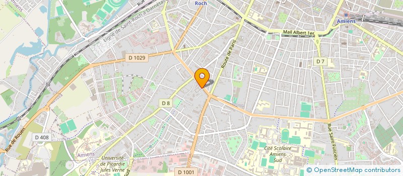 localisation de l'entreprise GIP MAISON DEP PERSONNES HANDICAPEES à AMIENS