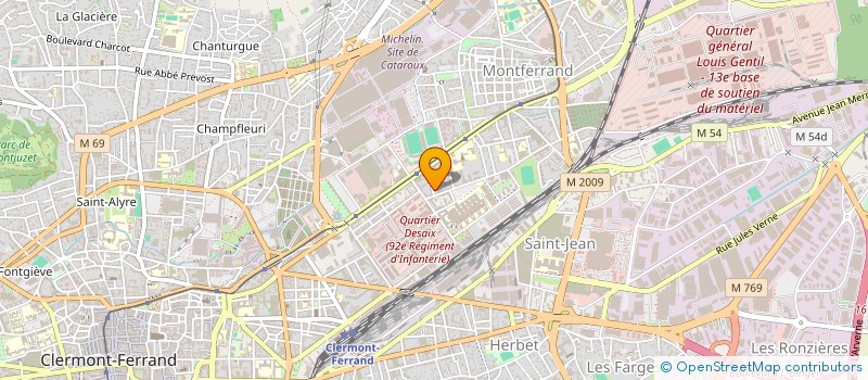localisation de l'entreprise GIP MAISON DEP PERSONNES HANDICAPEES à CLERMONT-FERRAND