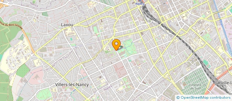 localisation de l'entreprise GIP MAISON DEP PERSONNES HANDICAPEES à NANCY