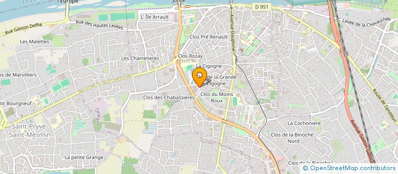 localisation de l'entreprise GIP MAISON DEP PERSONNES HANDICAPEES à ORLEANS