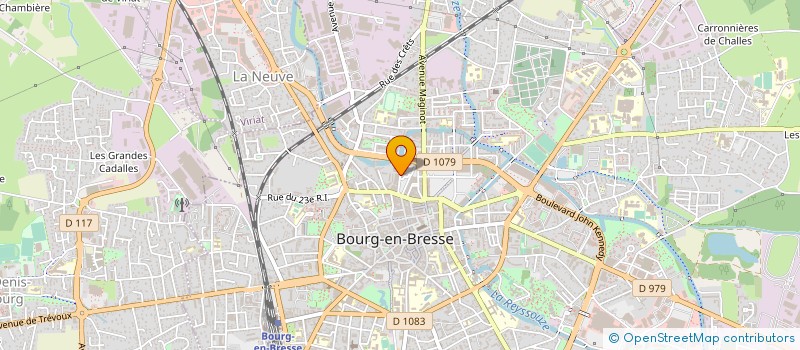 localisation de l'entreprise GIP MAISON DEP PERSONNES HANDICAPEES à BOURG-EN-BRESSE