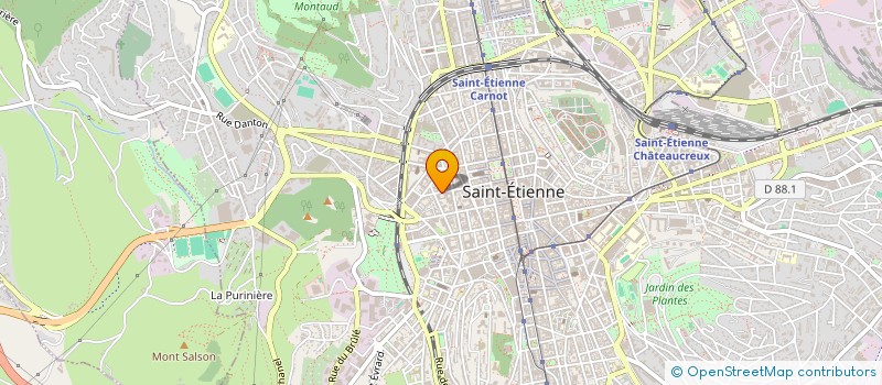 localisation de l'entreprise GIP MAISON DEP PERSONNES HANDICAPEES à SAINT-ETIENNE
