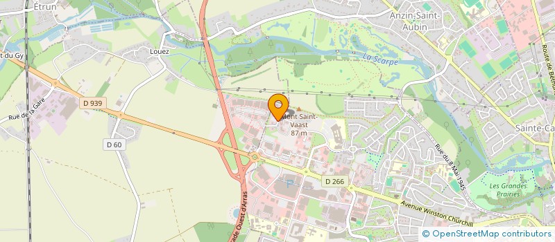 localisation de l'entreprise GIP MAISON DEP PERSONNES HANDICAPEES à ARRAS