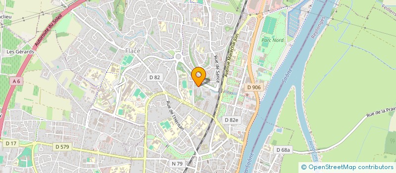 localisation de l'entreprise GIP MAISON DEP PERSONNES HANDICAPEES à MACON