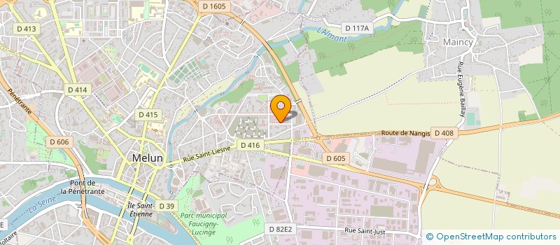 localisation de l'entreprise GIP MAISON EMPLOI MELUN VAL SEINE à LA ROCHETTE