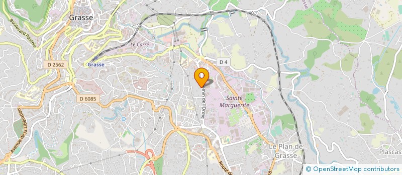 localisation de l'entreprise GIP MEDITERRANEE BIOTECHNOLOGIES-BIOPUCES à GRASSE