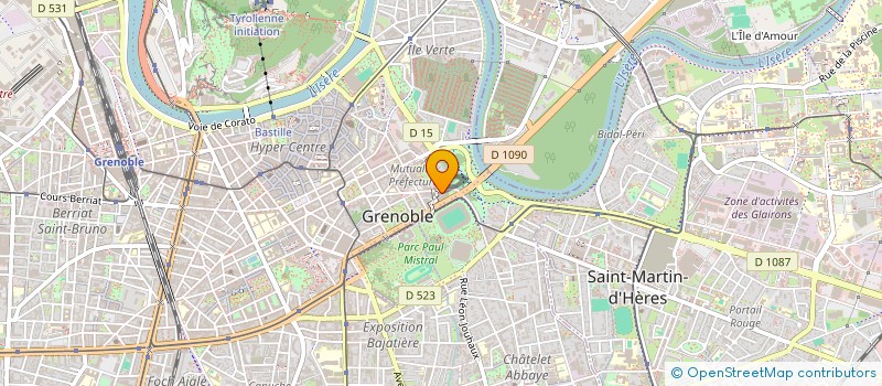 localisation de l'entreprise GIP OBJECTIF-REUSSITE EDUCATIVE à GRENOBLE