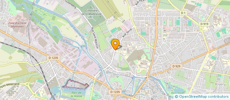 localisation de l'entreprise GIP POUR SANTE CONTRE VIOLENCE EN PICARDIE à AMIENS