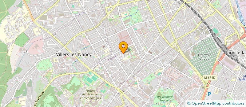 localisation de l'entreprise GIP PREVENTION PROTECTION JUDICIAIRE JEUNESSE à NANCY