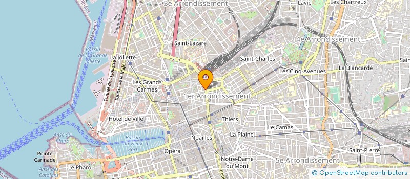 localisation de l'entreprise GIP PROGRAMME DE REUSSITE EDUCATIVE DE MARSEILLE à MARSEILLE