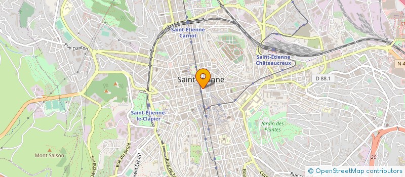 localisation de l'entreprise GIP PROJET DE REUSSITE EDUCATIVE ST ETIENNE à SAINT-ETIENNE