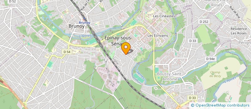 localisation de l'entreprise GIP REUSSITE EDUCATIVE SPINOLIENNE à EPINAY-SOUS-SENART