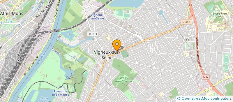 localisation de l'entreprise GIP REUSSITE EDUCATIVE VIGNEUSIENNE à VIGNEUX-SUR-SEINE