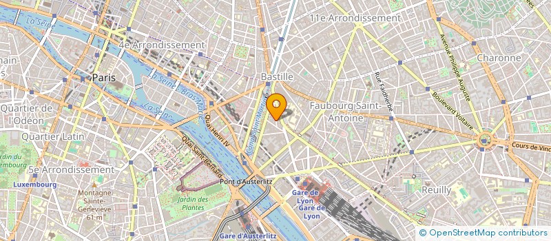 localisation de l'entreprise GIP SNE à PARIS