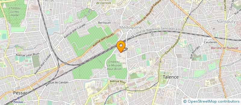localisation de l'entreprise GIP SYNAPSES à TALENCE