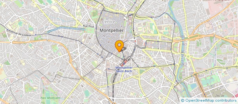 localisation de l'entreprise GIP TRANSACTIONS à MONTPELLIER