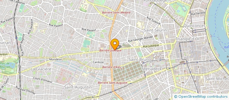 localisation de l'entreprise GIPA à BORDEAUX