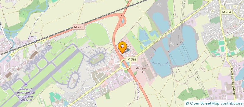 localisation de l'entreprise GIPA PROMOTION  ENTZHEIM