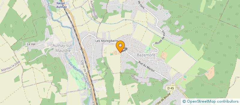 localisation de l'entreprise GIPACIDO  BAZEMONT