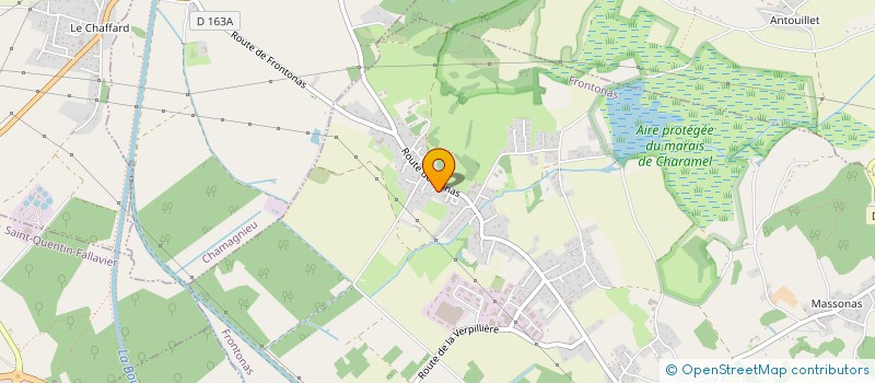 localisation de l'entreprise GIPAL  FRONTONAS