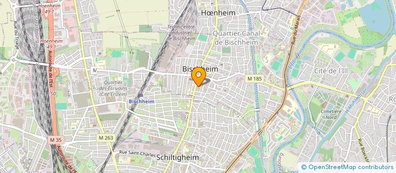 localisation de l'entreprise GIPCO à BISCHHEIM