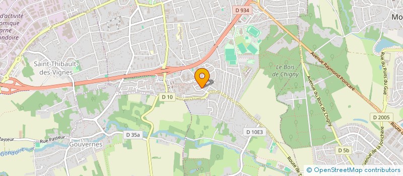 localisation de l'entreprise GIPE TRANSPORTS à LAGNY-SUR-MARNE