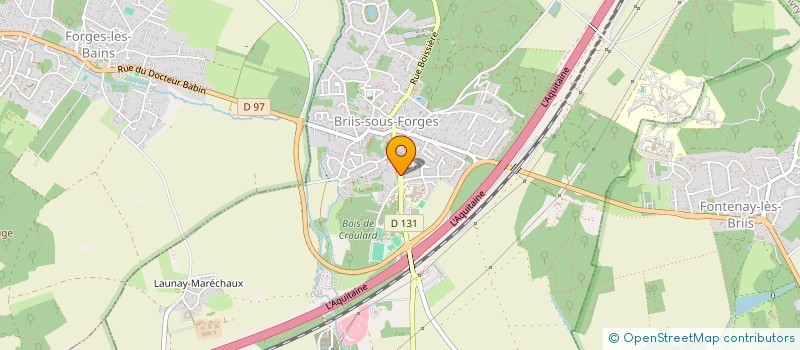 localisation de l'entreprise GIPHAR ENERGIE à BRIIS-SOUS-FORGES