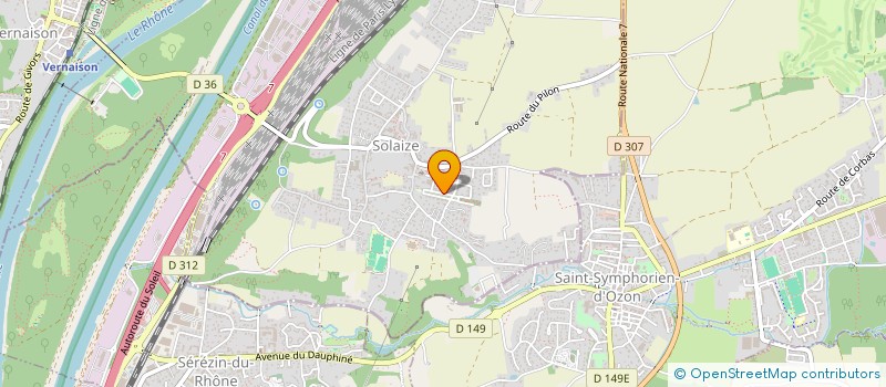 localisation de l'entreprise GIPHAR GONES  SOLAIZE