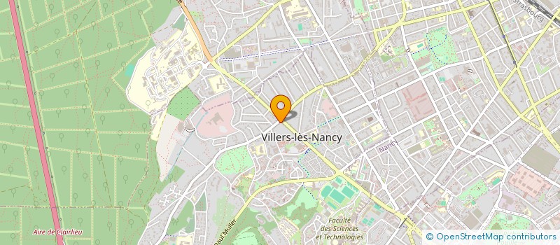 localisation de l'entreprise GIPHAR NANCY à VILLERS-LES-NANCY
