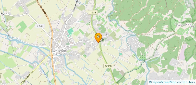 localisation de l'entreprise GIPI  VELLERON