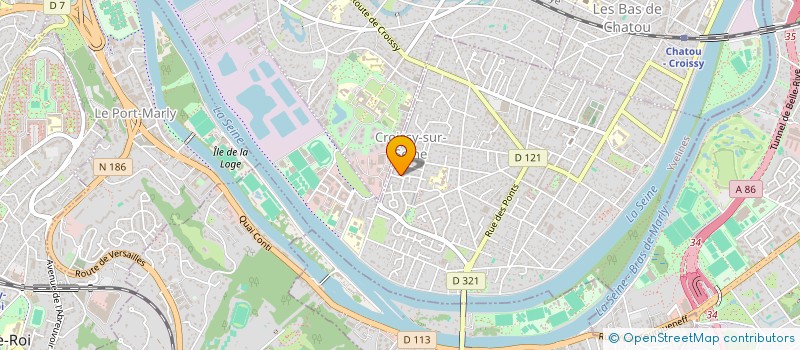 localisation de l'entreprise GIPI CONSEIL à CROISSY-SUR-SEINE