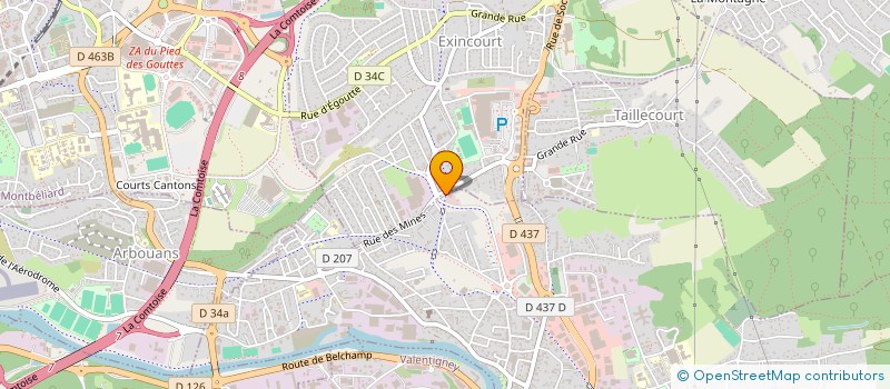 localisation de l'entreprise GIPILUR  AUDINCOURT