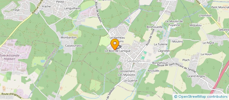 localisation de l'entreprise GIPS  TOSSE