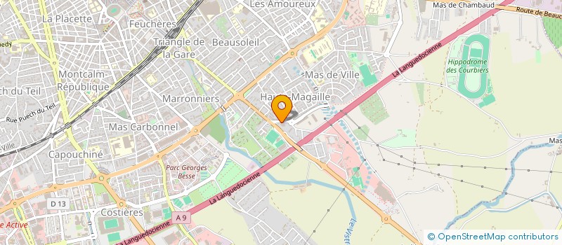 localisation de l'entreprise GIPSY à NIMES