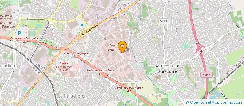 localisation de l'entreprise GIPSY BEER à NANTES