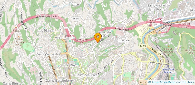 localisation de l'entreprise GIPSY DROM  NICE