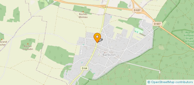 localisation de l'entreprise GIPSY HILLS  BARBIZON