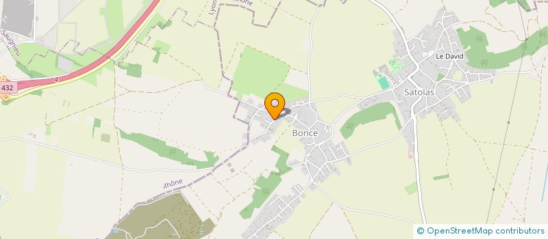 localisation de l'entreprise GIQUEL-BETTAN  SATOLAS-ET-BONCE
