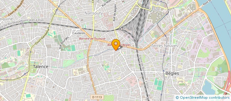 localisation de l'entreprise GIR à BEGLES