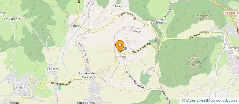 localisation de l'entreprise GIR  CHOISY