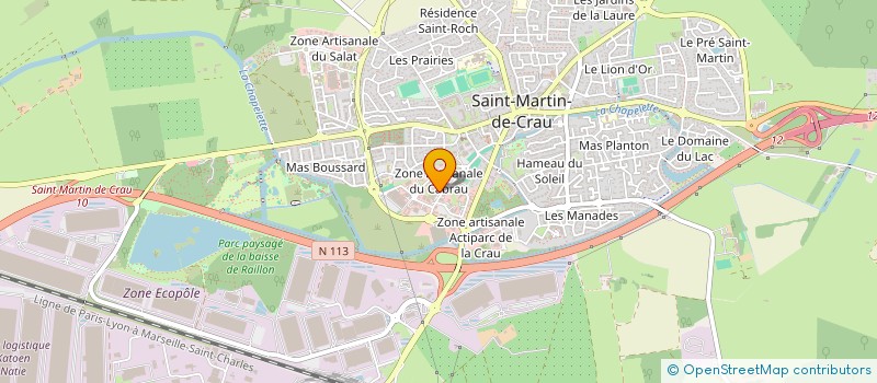 localisation de l'entreprise GIR & CO  SAINT-MARTIN-DE-CRAU