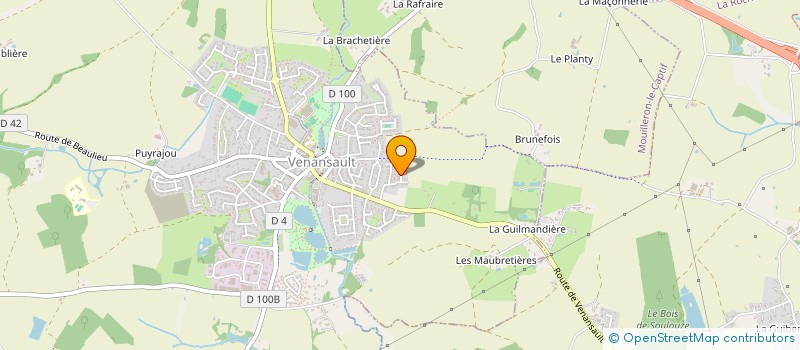 localisation de l'entreprise GIR COOKING 85  VENANSAULT