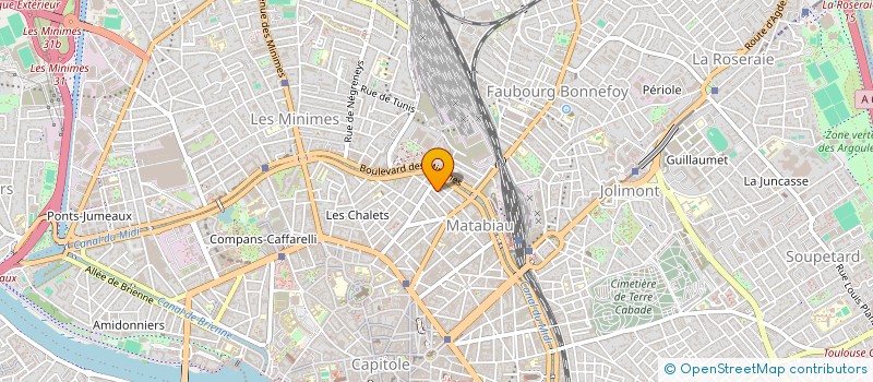 localisation de l'entreprise GIRAFEMAIL à TOULOUSE