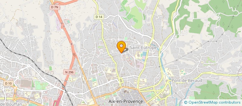 localisation de l'entreprise GIRAGLIA à AIX-EN-PROVENCE