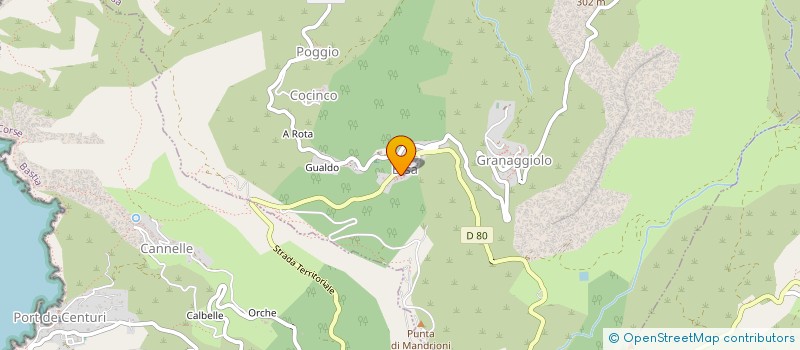 localisation de l'entreprise GIRAGLIA IMMOBILIER à ERSA