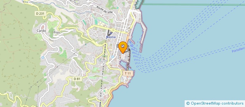localisation de l'entreprise GIRAGLIA INVEST à BASTIA