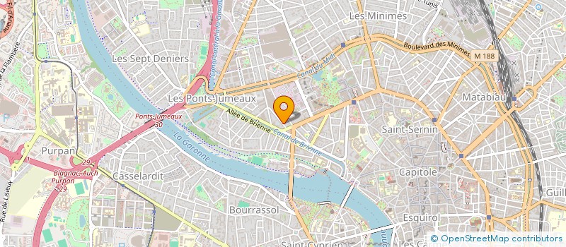 localisation de l'entreprise GIRAL à TOULOUSE