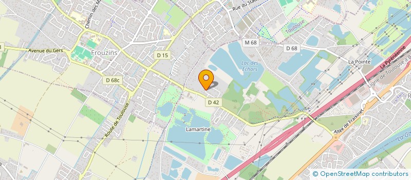 localisation de l'entreprise GIRALDA HOLDING  ROQUES