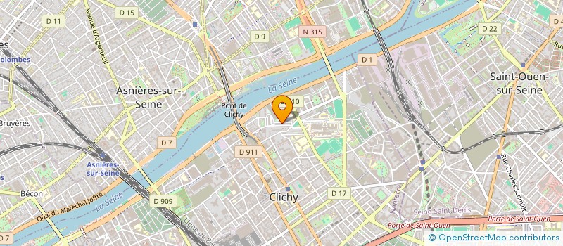 localisation de l'entreprise GIRALIFT à CLICHY